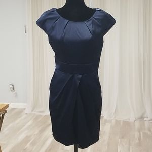 Navy blue dress